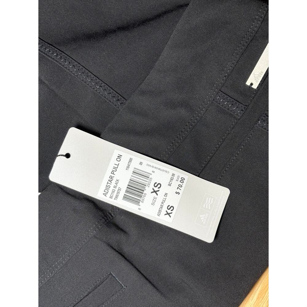 Adidas Golf Skort Black XS NWT Athletic Tennis Skirt Built In Shorts Pickleball